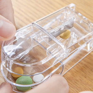 Portable Pill Cutter Pill Organizer