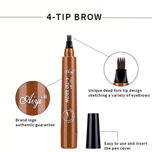 4 Points Eyebrow Pen