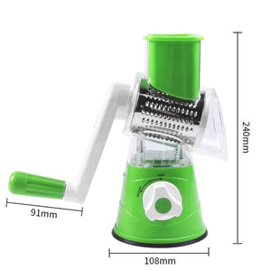 3 in 1 Rotary Cheese Grater Vegetable Slicer