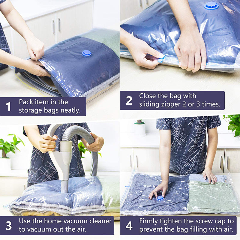 Vacuum Storage Bags with Air Pump