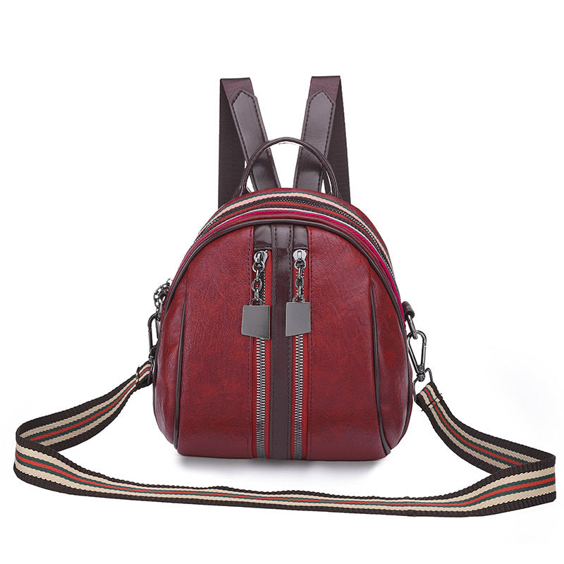 Wax Leather Shell Backpack