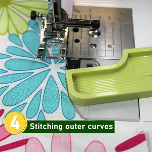 Sewing machine stitch guide