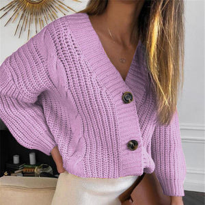 Cute Cardigan With Buttons