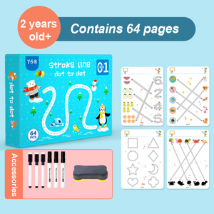 Pen Control Training Early Education Copybook