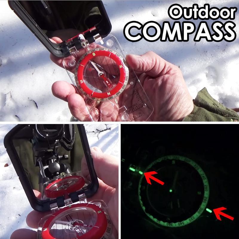 Multi-Functional Outdoor LED Compass