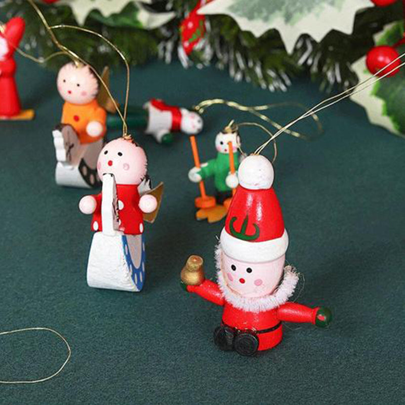 Mini Santa Claus Christmas Pendants Set- 24 Days Blind box