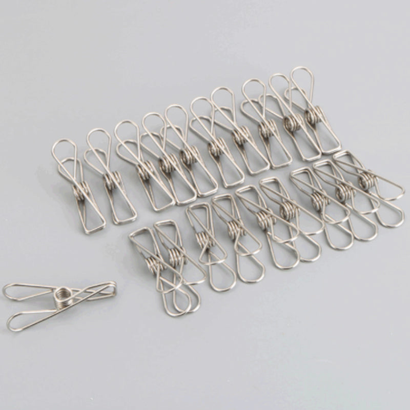 Stainless Steel Wire Clips for Clothes Drying