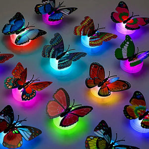 🦋3D LED Butterfly Decoration Night Light