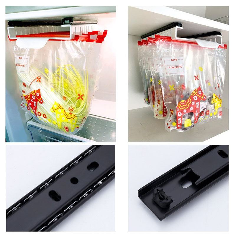 Fridge Fresh-Keeping Bag Rack Organizer Set