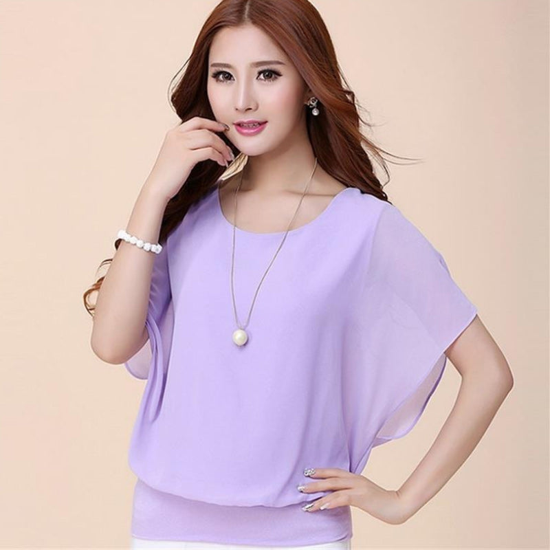 Loose Chiffon Shirt