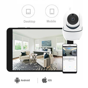 The Smart AI Security Camera - Automatic body tracking, Night vision HD