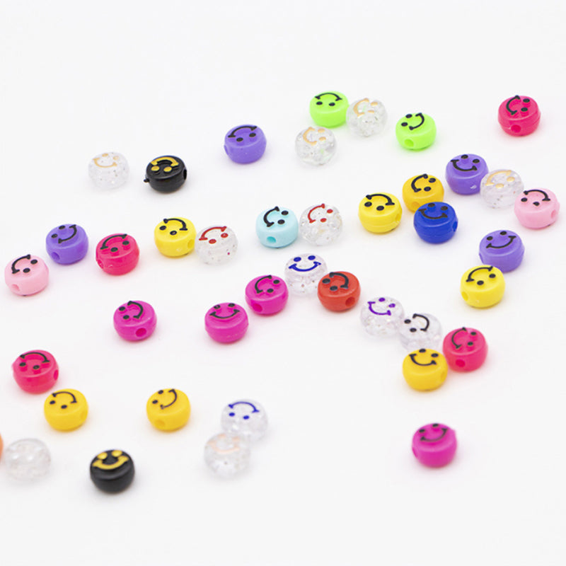 Smile Face Beads DIY Bracelets