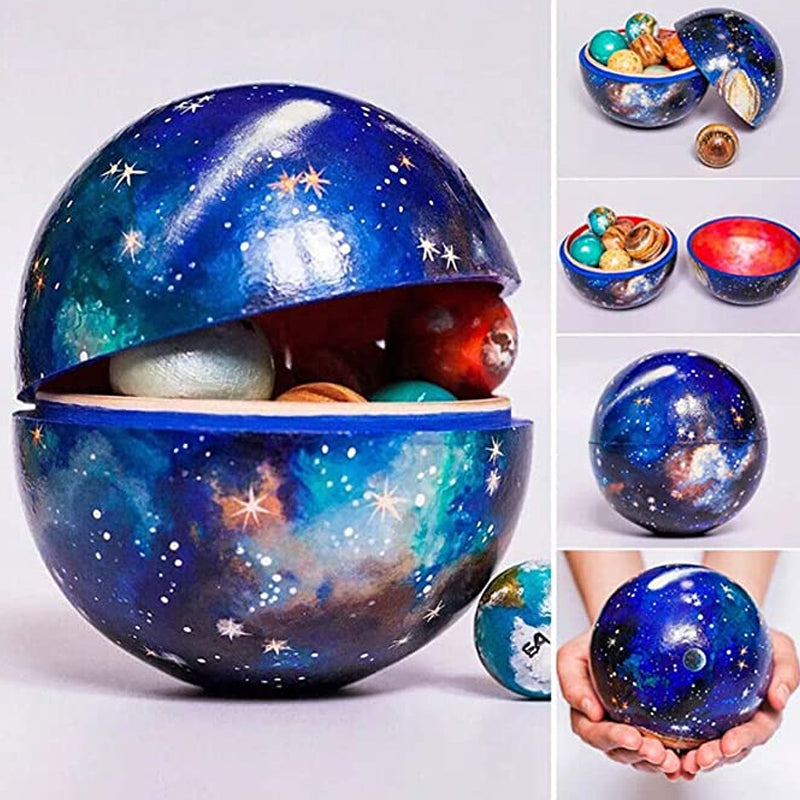 Wooden Solar System - Cosmos Learning Game Toy