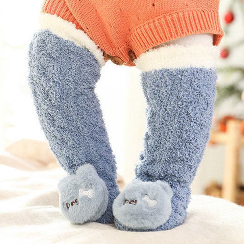 🎁Children's Animal Coral Fleece Socks👼