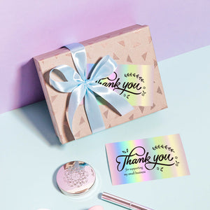 Laser Thank You Card