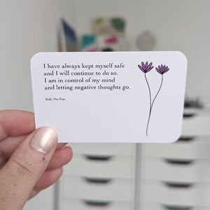 💖Anxiety Affirmations Card Pack🥰