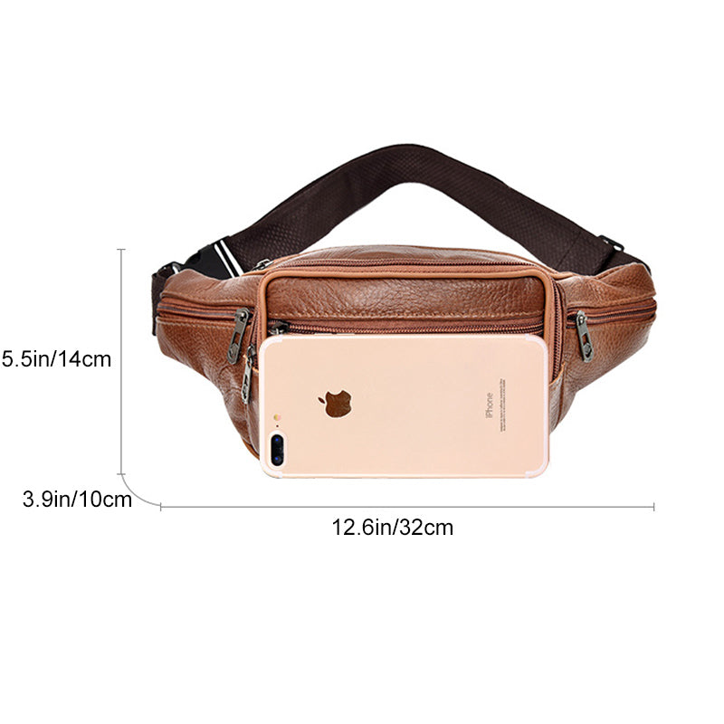 Women Leather PU Waist Pack Bag