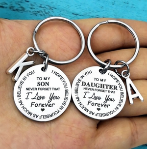 🐧My Son / Daughter I Love You Forever Keychain💕