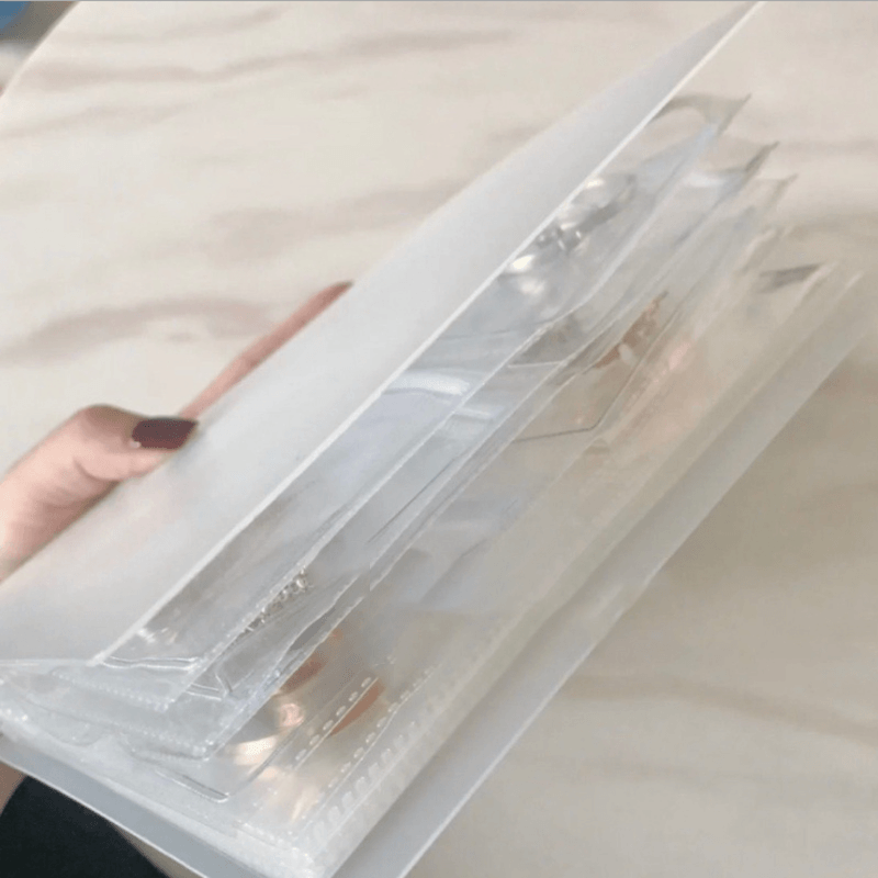 🎁Transparent Jewellery Storage Book Set