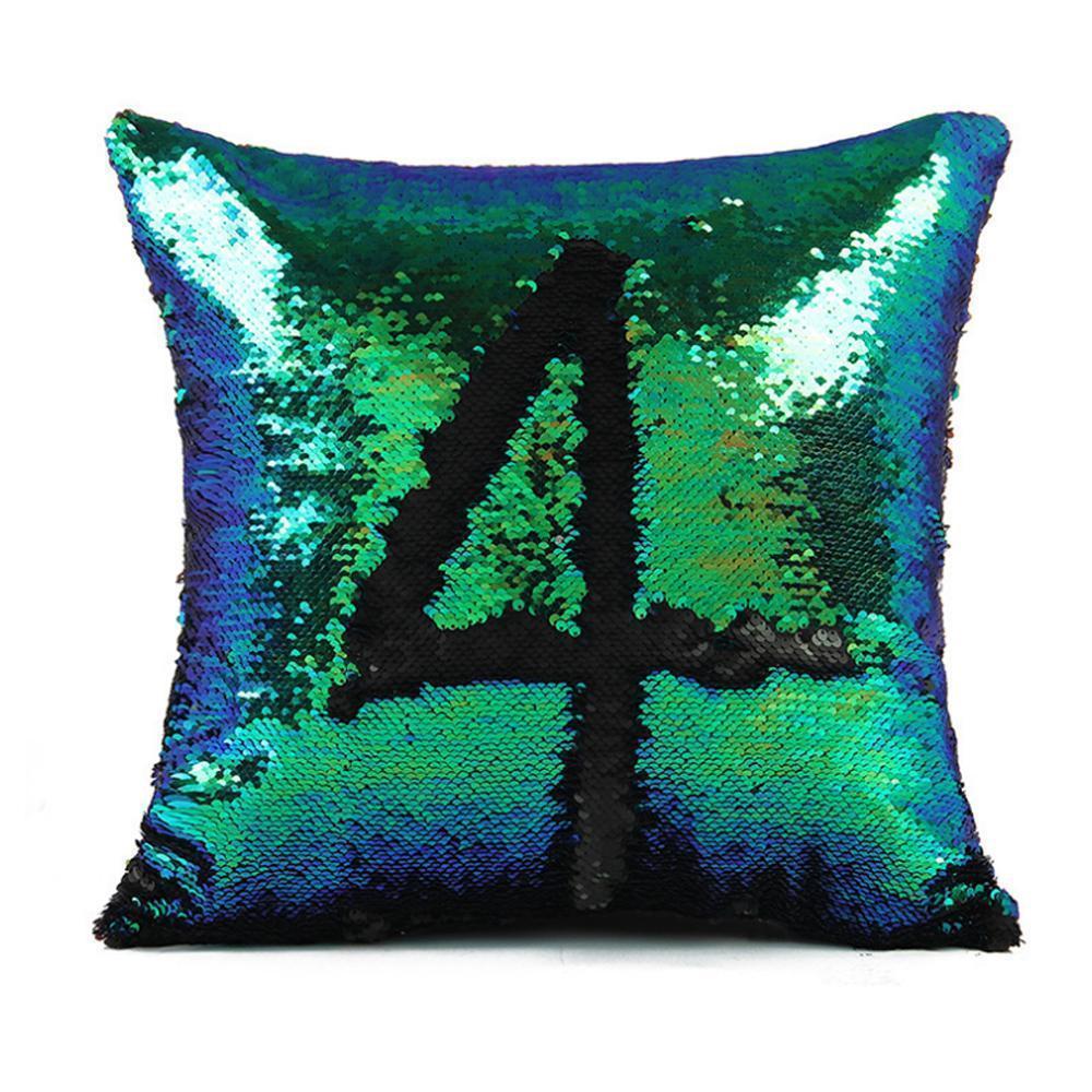 Hirundo Amazing Reversible Sequin Pillow, insert included