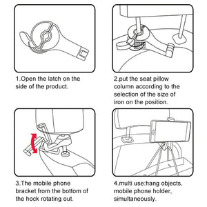 🚗🚗Headrest Bracket Car Hook