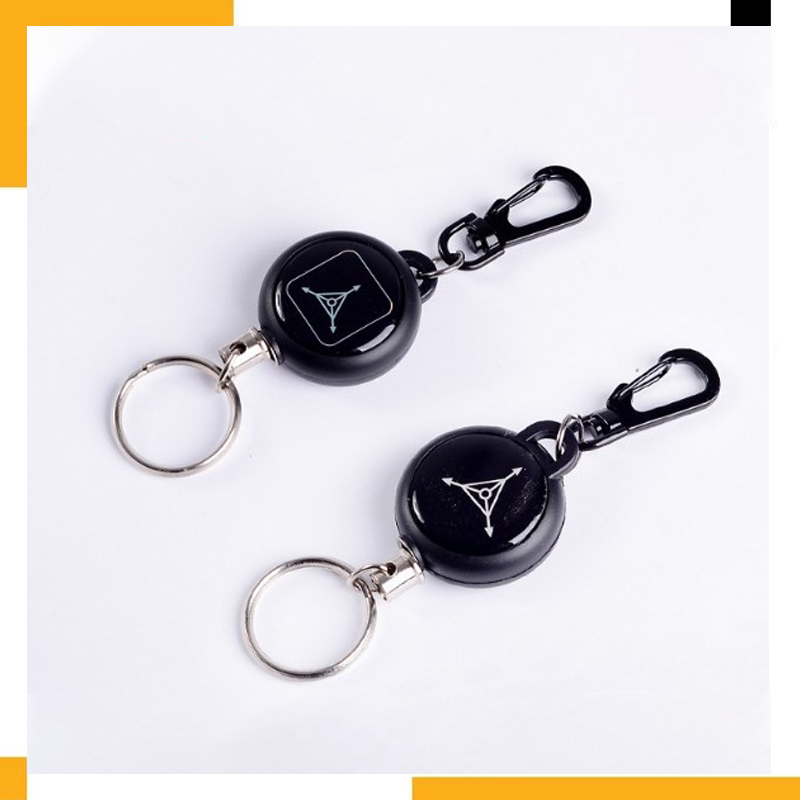 High Resilience Telescopic Rope Key Ring