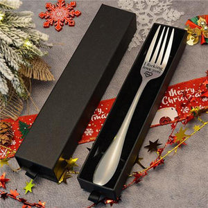 💝Engraved Fork - Best Funny Gift For Loved One