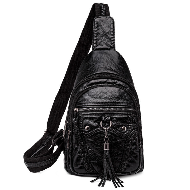 Women's Shoulder Bag  With a Tassel