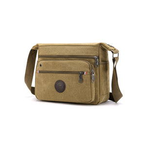 Vintage Large Capacity Canvas Messenger Bag