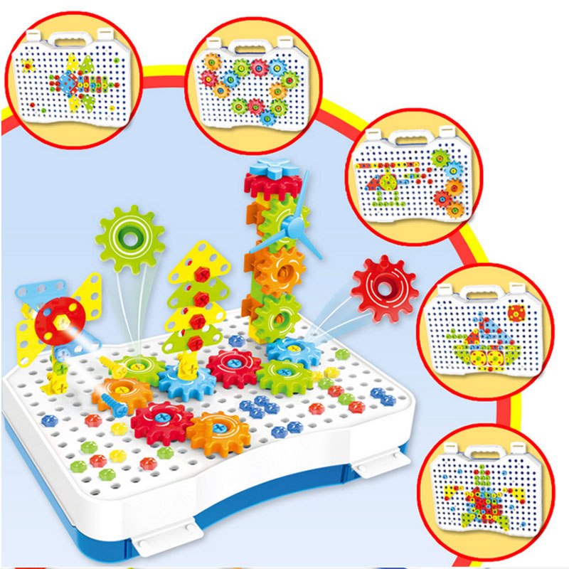 3D Gear Puzzle Toys (190 PCs)