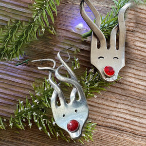 Funny Fork Reindeer Ornament