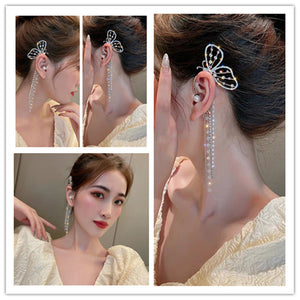 Butterfly Tassel Earrings