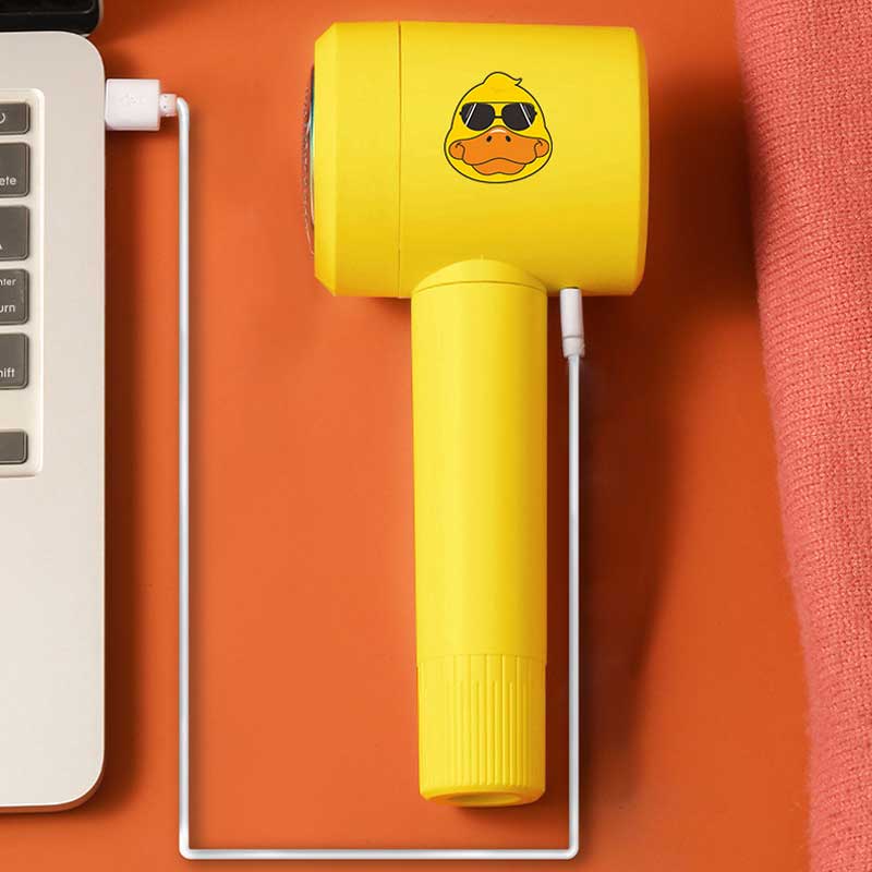 Yellow Duck Version of Electric Lint Remover