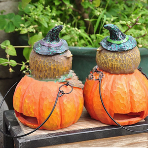 Pumpkin Head Owl Ornament