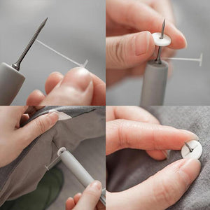 Safety Needle-Free Quilt Bed Sheet Holder