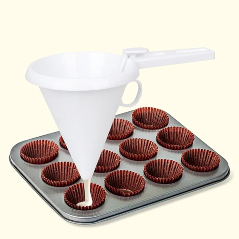 Handheld Portion Cup Cake Dispenser