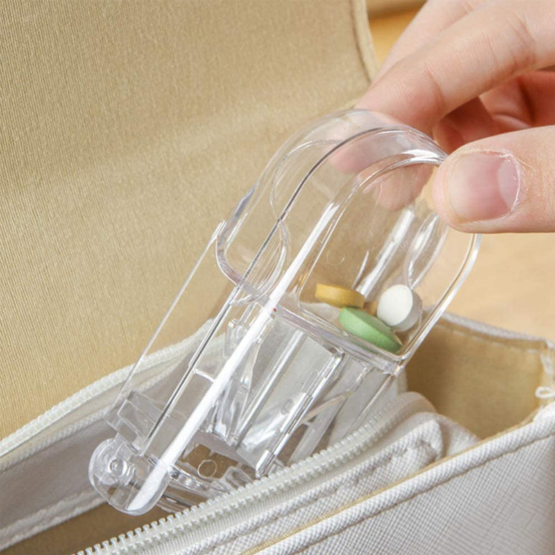 Portable Pill Cutter Pill Organizer