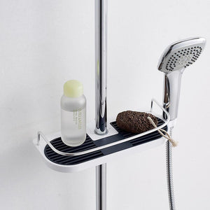 Multifunctional Shower Lift Bar Storage Rack