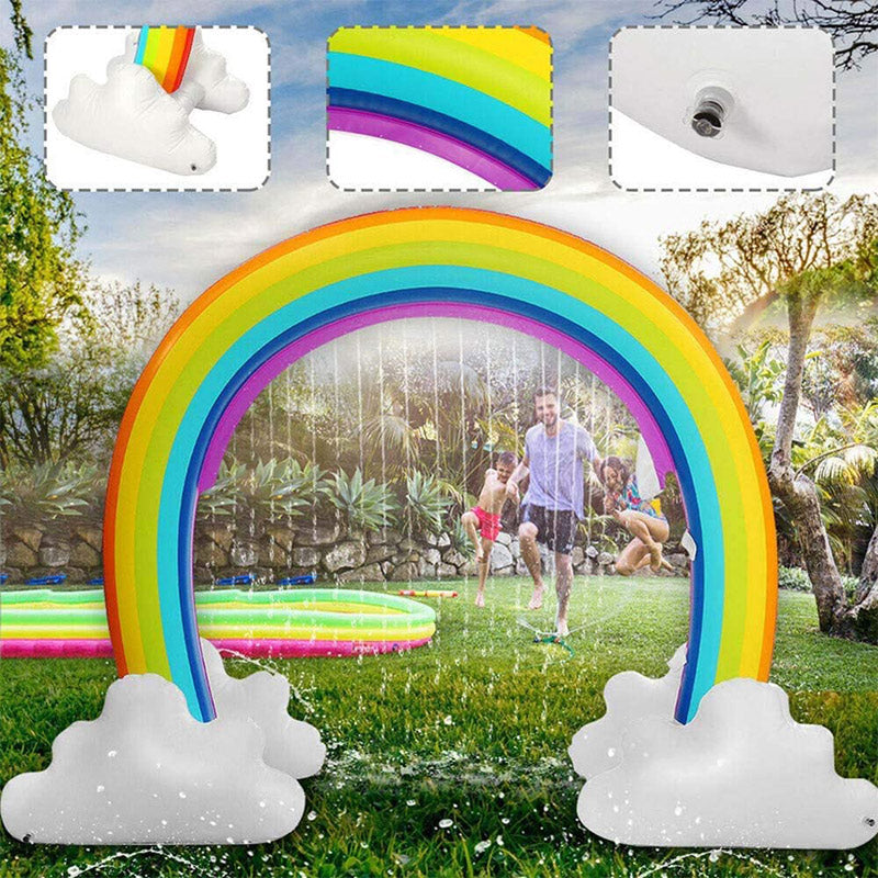 Inflatable Water Spray Rainbow Arch