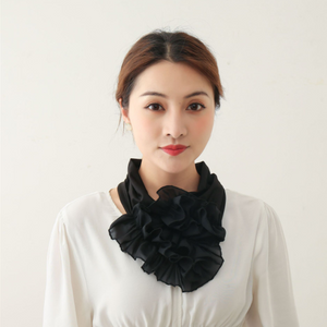 Fashion Lace Scarf Flower Collar