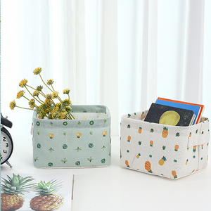 Foldable Canvas Cartoon Storage Box