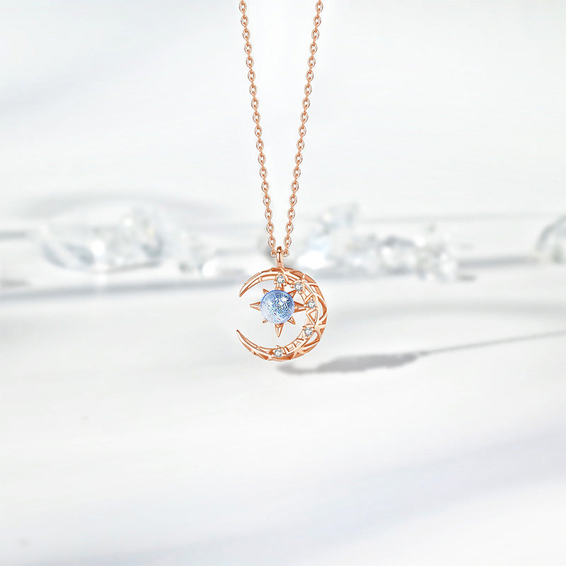 Astral Moon Light Luxury Necklace