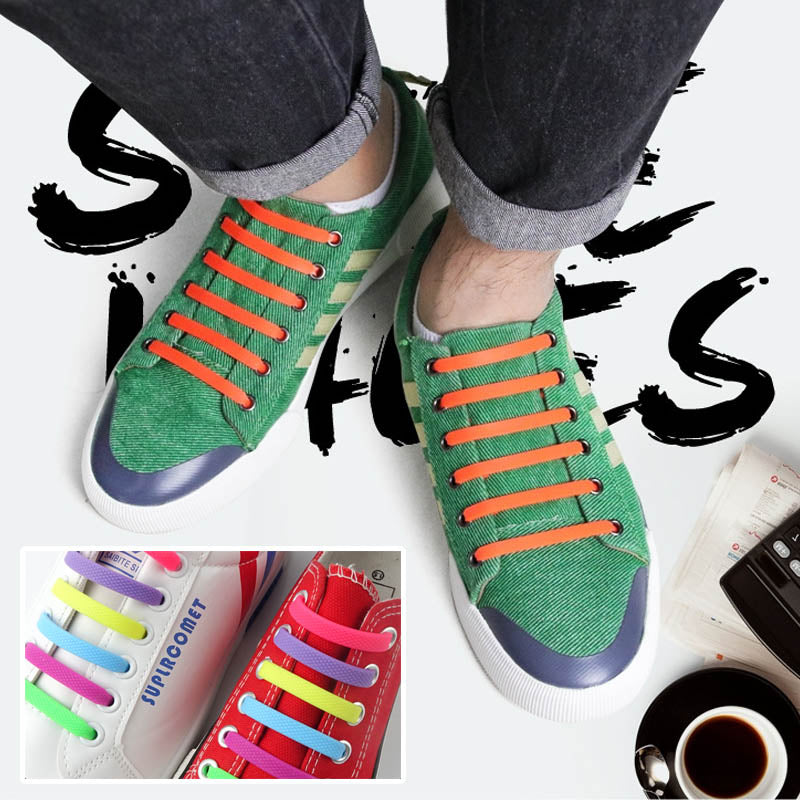 No-Tie Shoelaces (12 PCs)