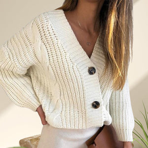 Cute Cardigan With Buttons