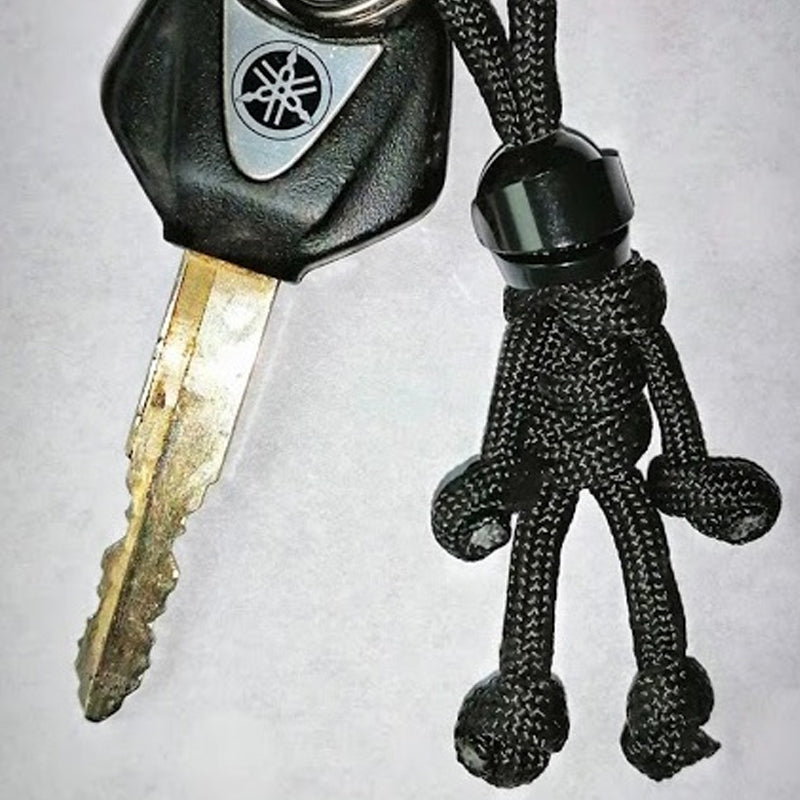 Braided Rope Paracord Buddy Keychain