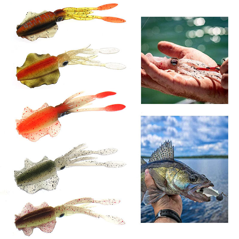 Luminous Simulated Inkfish Baits