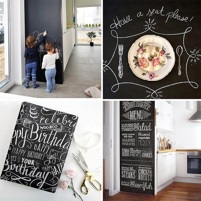 BLACKBOARD WALL STICKER SHEET 45*200cm