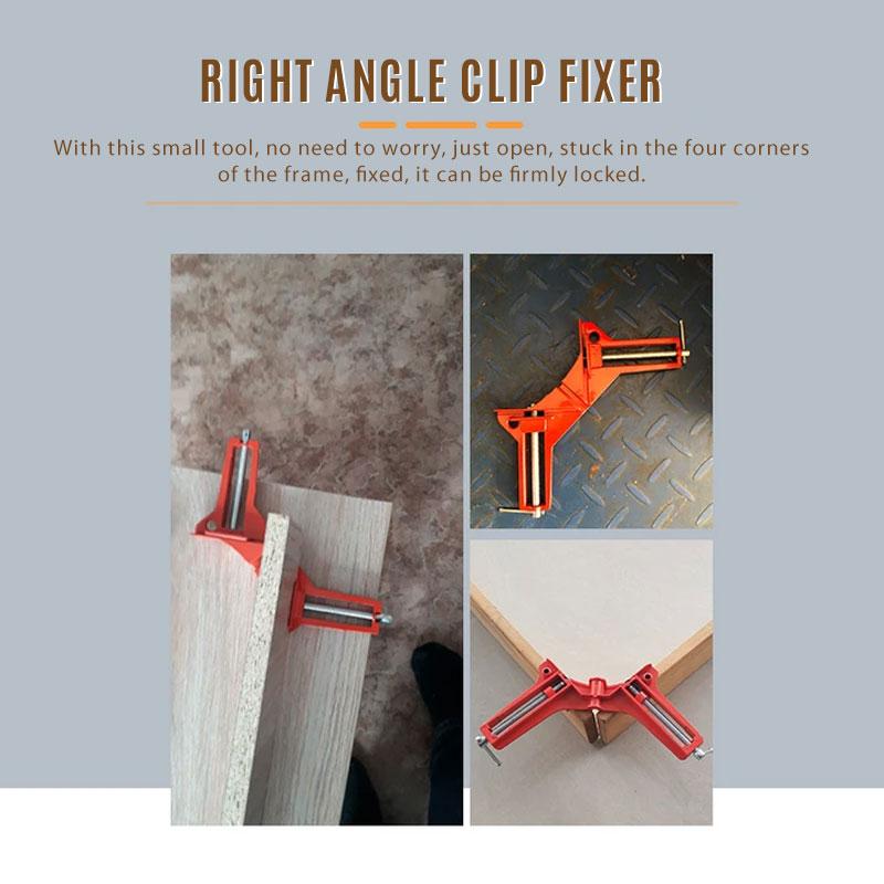 90 Degree Right Angle Clip