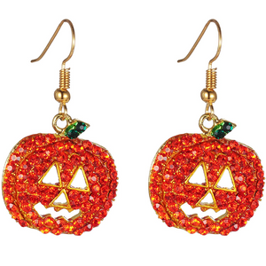 Halloween Pumpkin Earrings