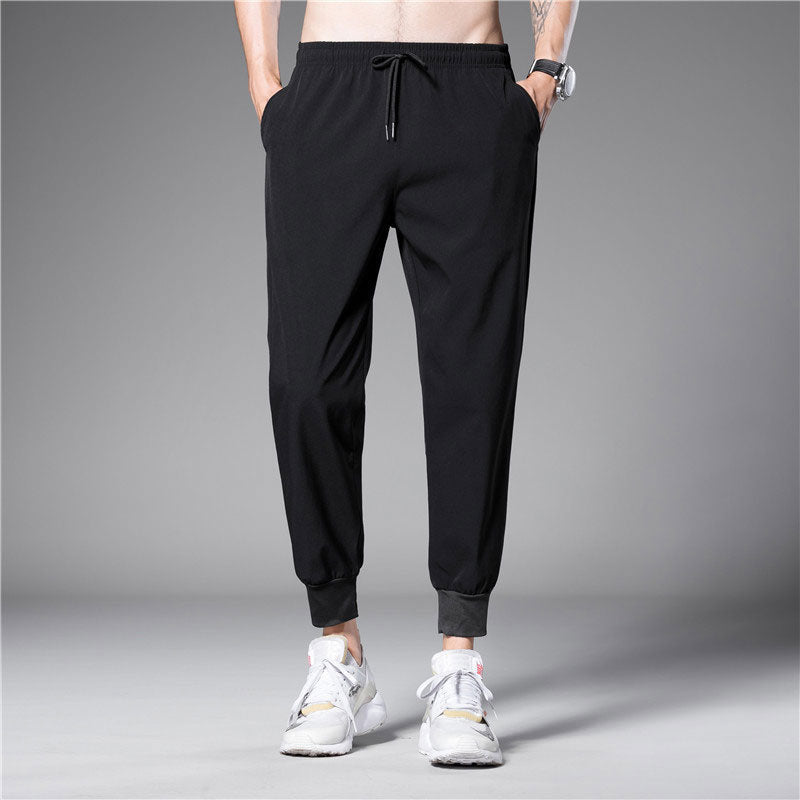 Ice Silk Casual Pants for Men